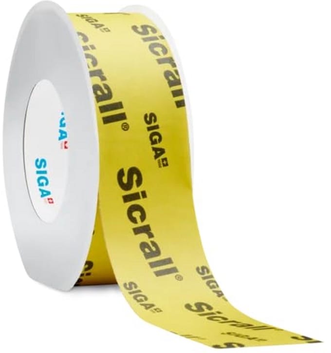 2 Rollen Dichtingsband 60mm x 40m - Dampfsperre en Dampfremse Lijmband