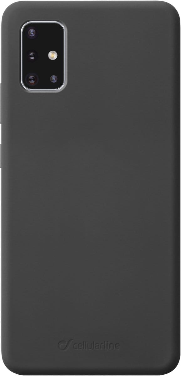 Cellularline - Samsung Galaxy A51, hoesje sensation, zwart