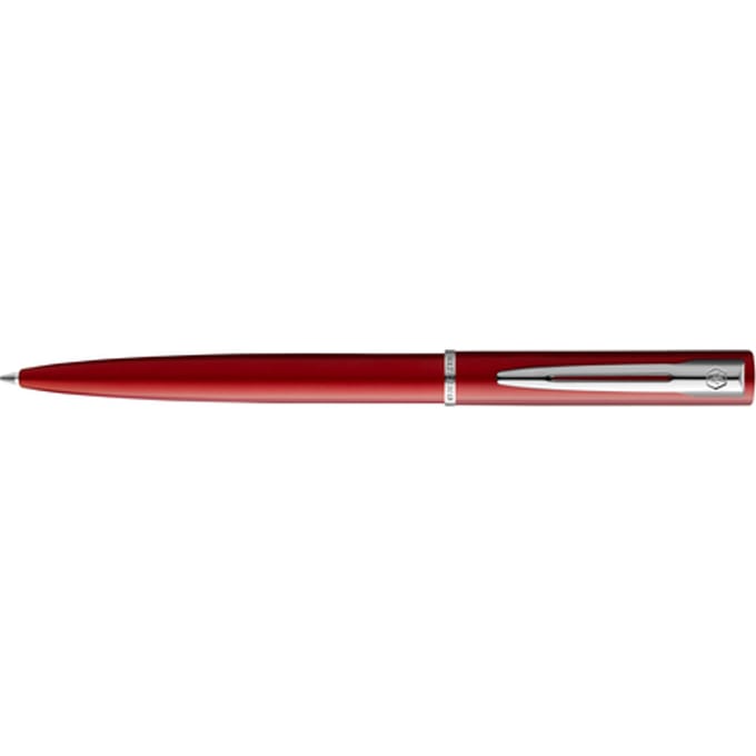 Waterman Allure balpen | rode lak | medium punt | blauwe inkt | geschenkverpakking