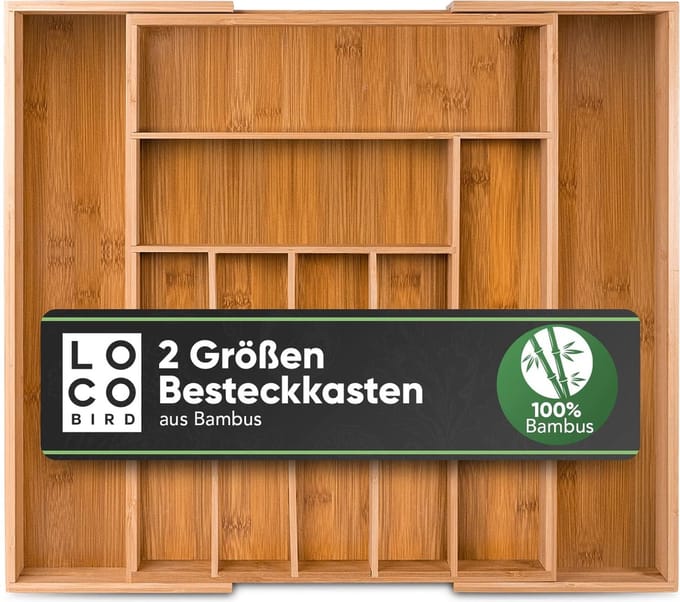 Bestekcassette - Besteklade Organizer - Bestekbak – Besteklade – premium kwaliteit - duurzaam