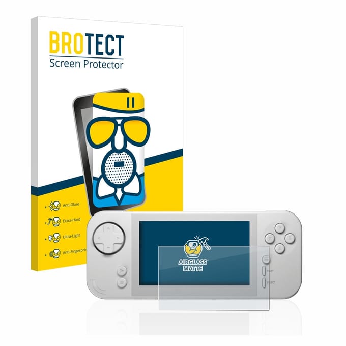 BROTECT - Screenprotector voor Blaze Evercade EXP - Folie Beschermfolie Beschermglas matte