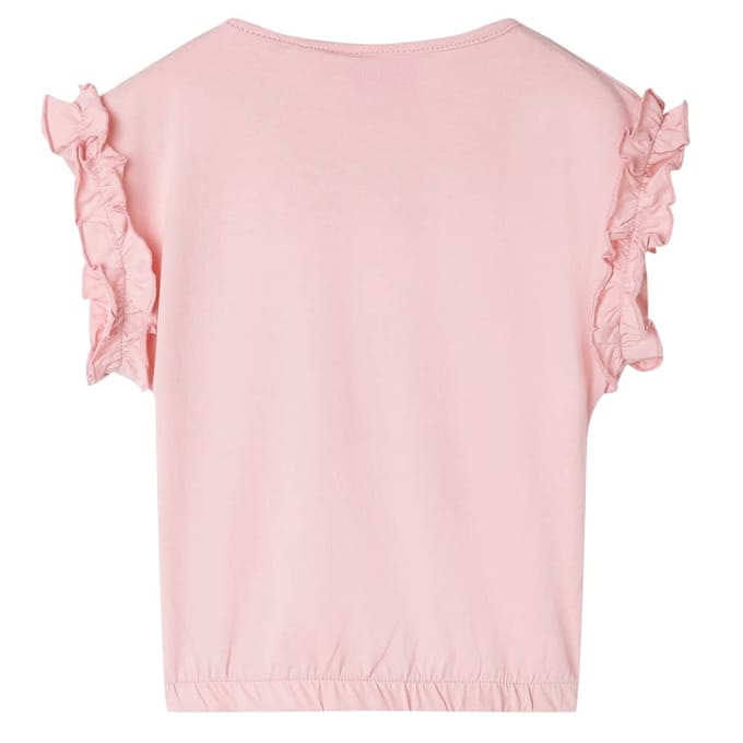 vidaXL Kindershirt 116 lichtroze