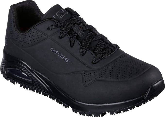 Skechers Uno SR heren sneaker - Zwart zwart