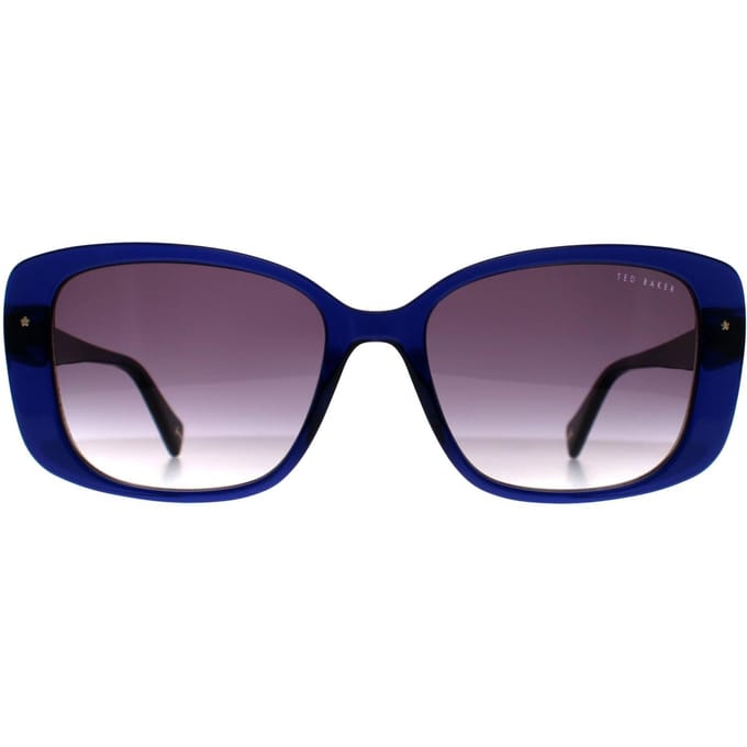 Ted Baker TB1740 Penelope 657 glanzend kristal marine grijs gradiÃ«nt zonnebril
