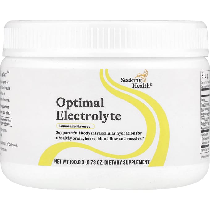 Seeking Health, Optimal Electrolite, Limonade, 6,73 oz (190.8 g)