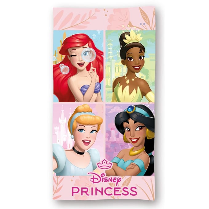 Disney Princess Magical strandlaken 70 x 140 cm - polyester