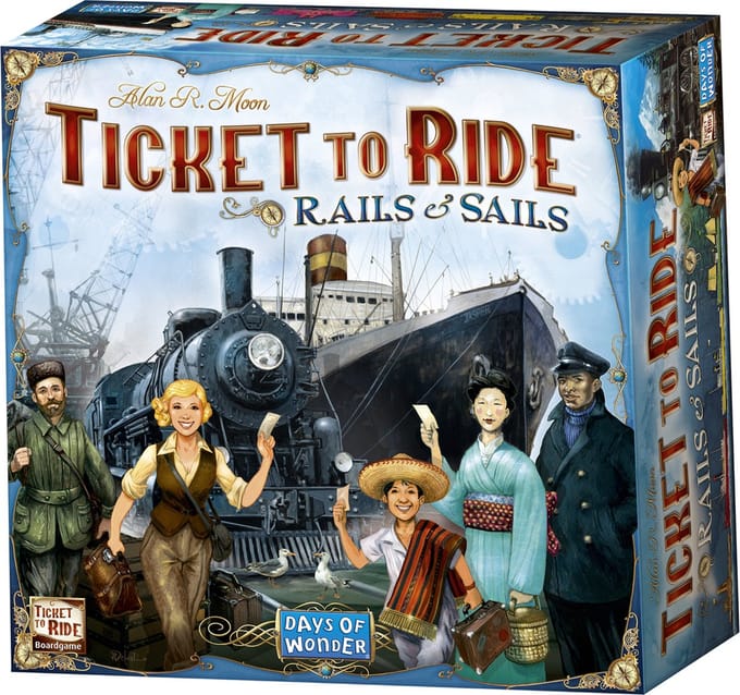 Days of Wonder Ticket to Ride Rails & Sails (ENG)