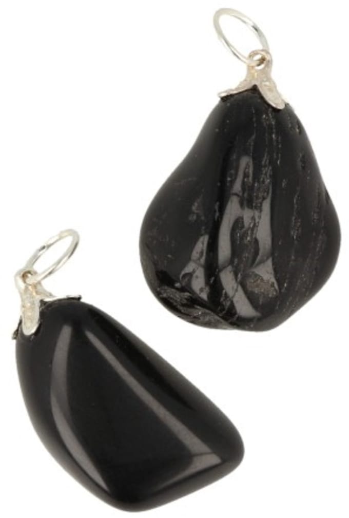 Onyx edelsteen hanger