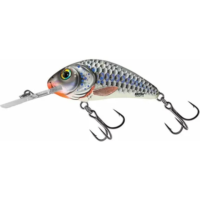 Salmo Rattlin Hornet - 6.5 cm - silver holo shad