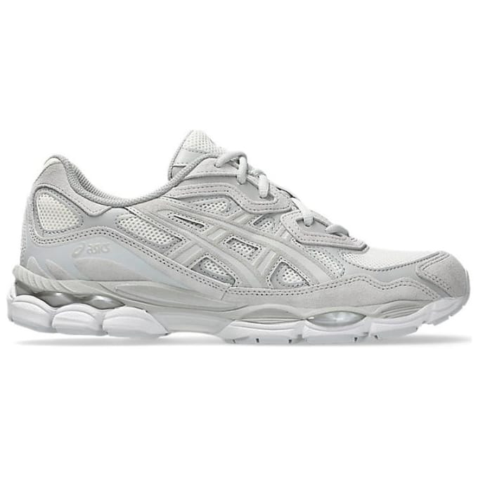 Baskets ASICS Gel NYC Crème Gris Nuage Unisexes 1203A663-101 38 white