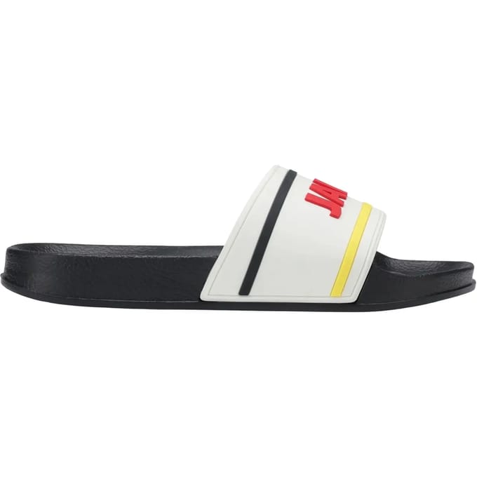 Jako Jakolette II Badslipper - Zwart / Rood / Geel | Maat: 42