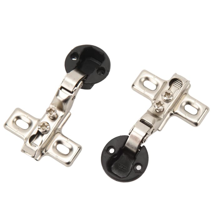 2 stuks 26 mm Gat Glazen Scharnier Mini Kastscharnier Voor Kast Glazen Deur