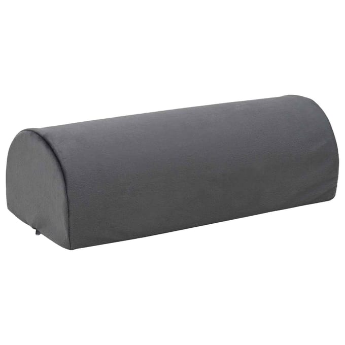 vidaXL - Voetsteunpillow - 42 - x - 18 - x - 13 - cm - Stevig - PU - Schuim - Grijs
