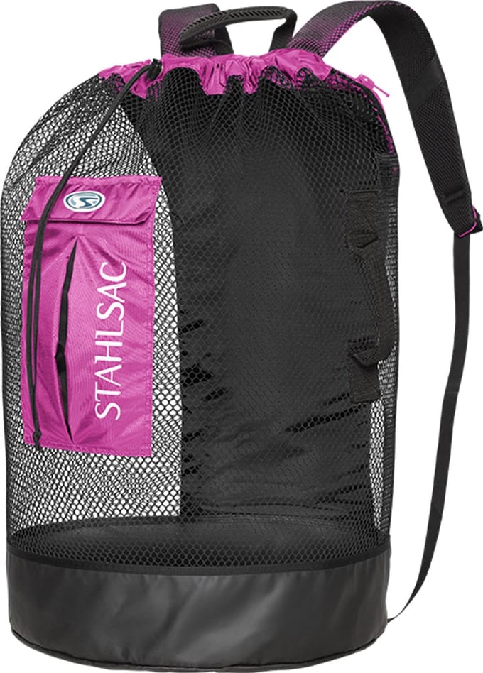 Stahlsac Bonaire - Mesh Rugzak - Zwemtas - Roze