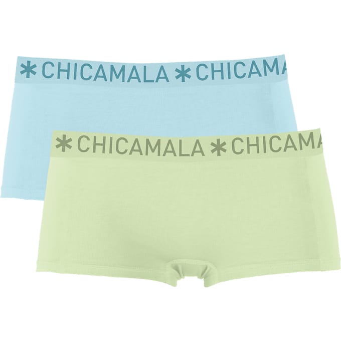 Chicamala Dames Boxershorts – 2 Pack – Ondergoed – Kleding – 95% Katoen – Normale Lengte – Dameskleding – Onderbroeken Dames