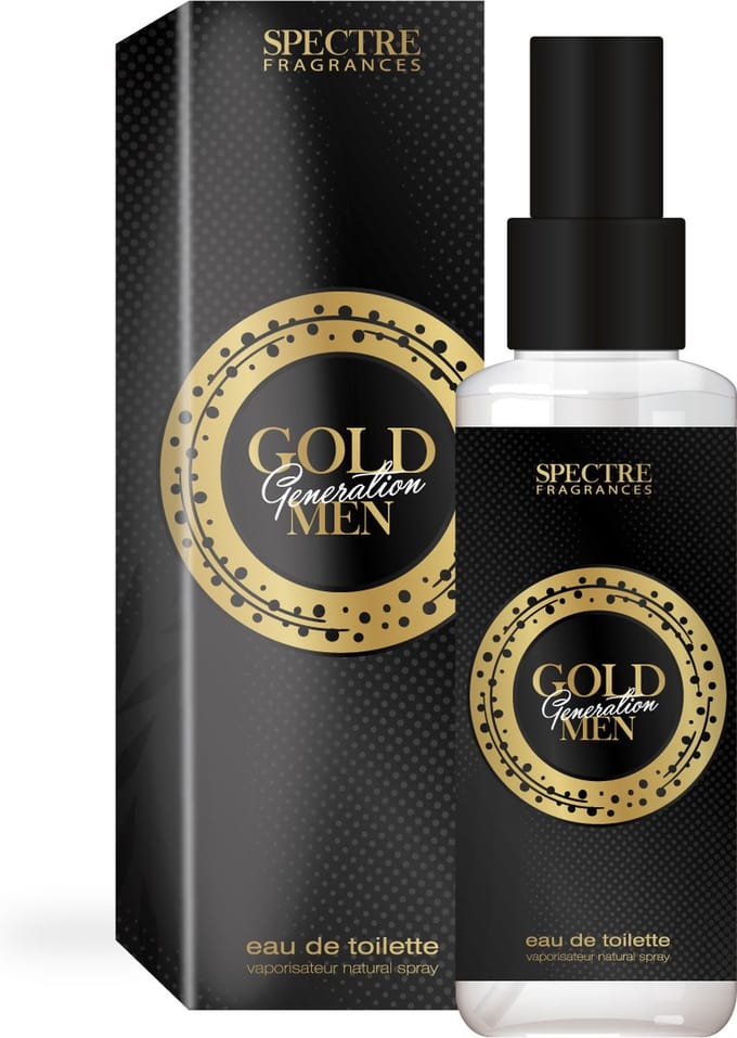 NG Spectre Fragrances Gold Generation MEN For Men eau de toilette 100ml