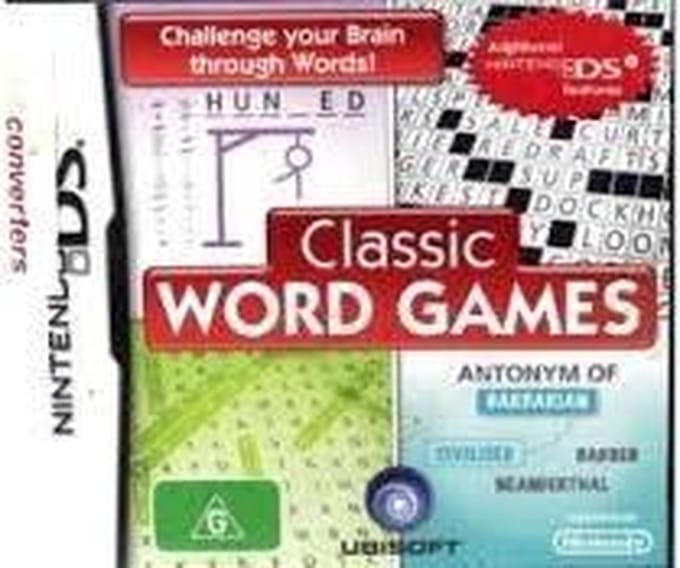 Classic Word Games (Nintendo DS tweedehands game)