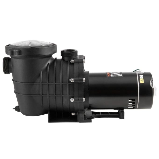 Bovengrondse Zwembadpomp Enkele Snelheid 1,5 PK 100 GPM 2850 RPM UL