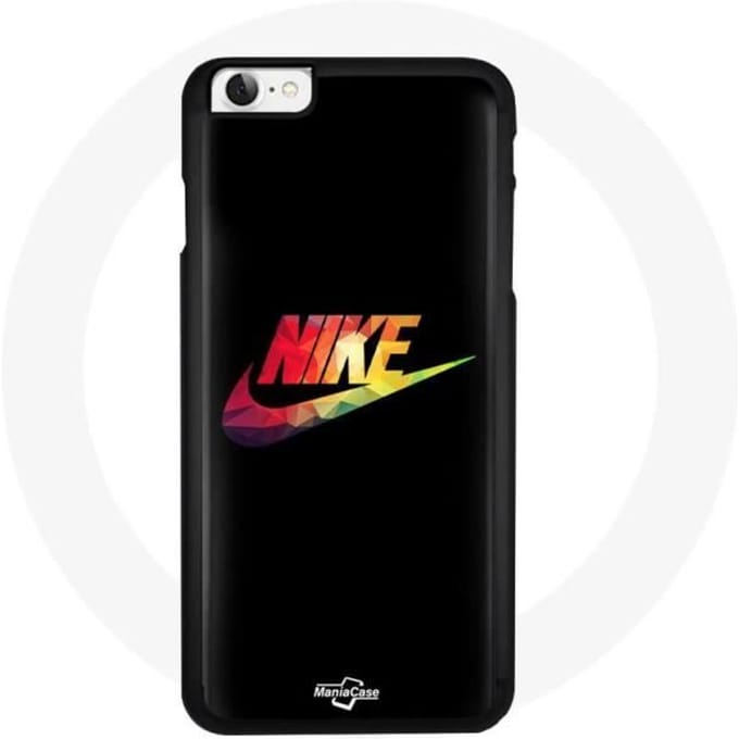 Coque Iphone 4 Nike logo multicolore