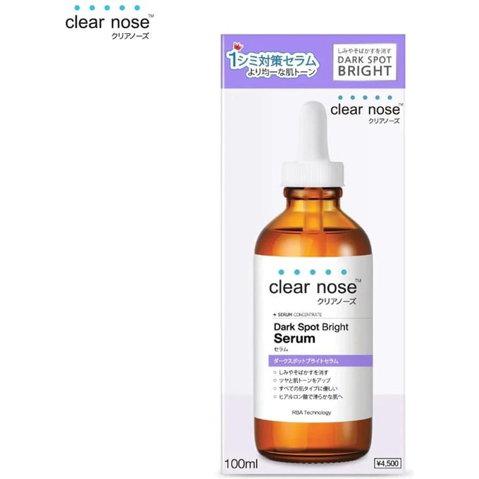 Sérum lumineux anti-taches Clear Nose, sérum concentré, technologie RBA, 100 ml. 100 ml. white