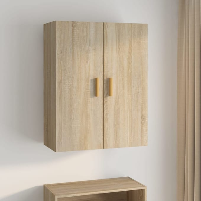 vidaXL - Bovenkast - 69,5x34x90 - cm - sonoma - eikenkleurig