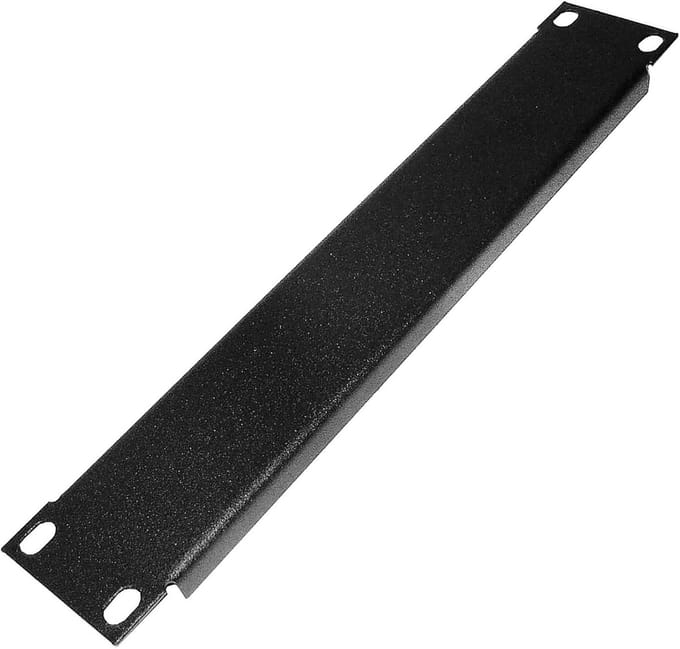Blind Cover - Paneel Afdekking - Serverkast Afdekken - 1U Formaat - 10 inch - Zwart