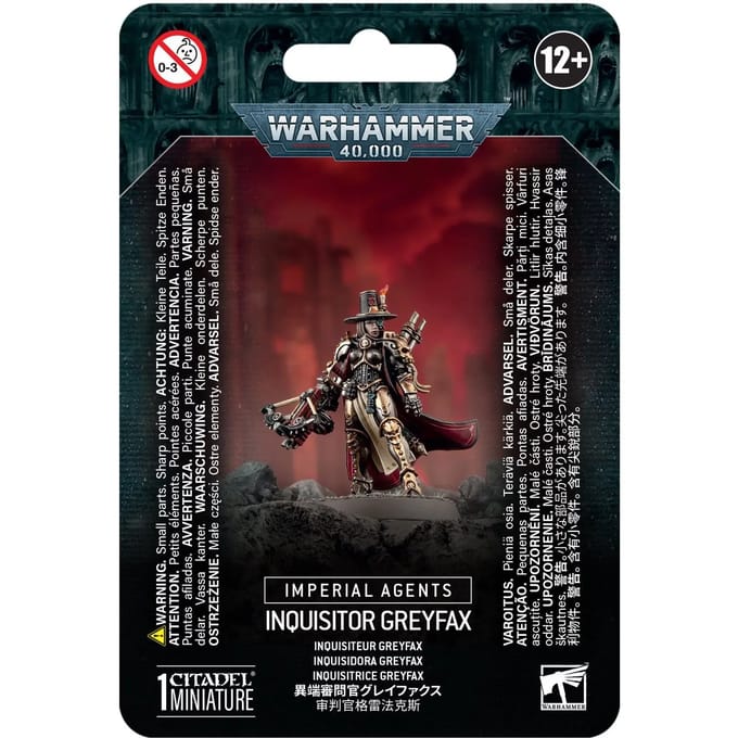 Bordspellen Games Workshop Warhammer 40k - Agents Imperiaux Inquisiteur Greyfax