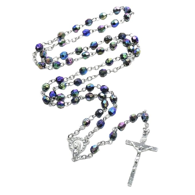 Fako Bijoux® - Rozenkrans Ketting - Multicolour