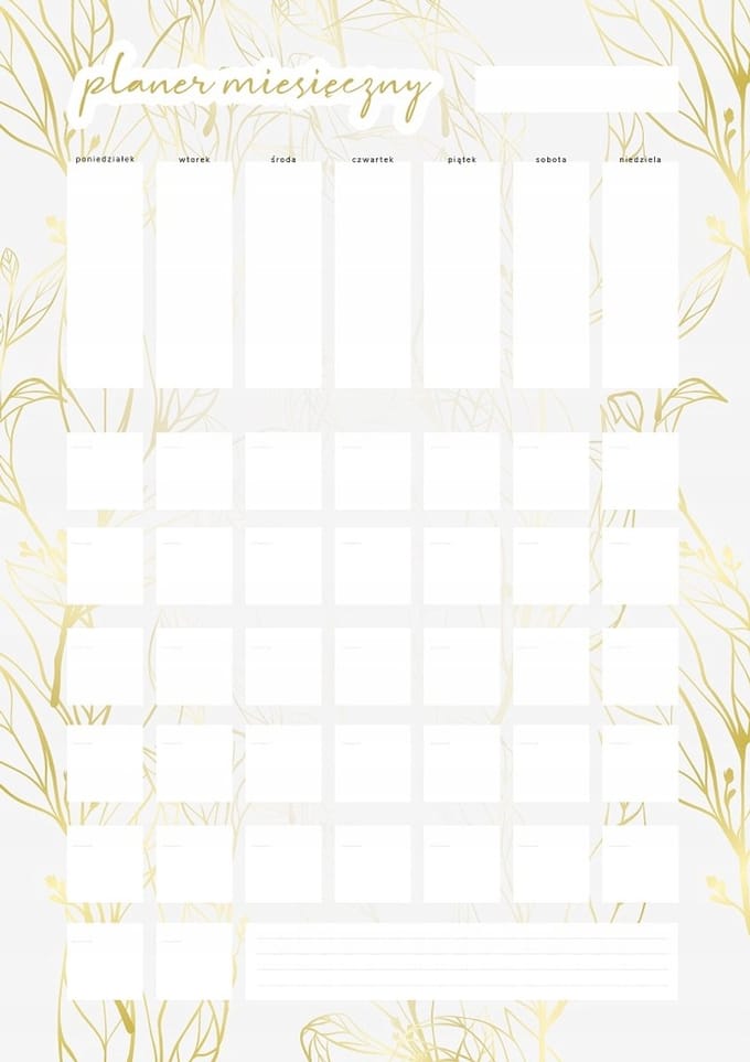 Wallvy - Maandkalender - 30x42cm - Personaliseerbaar - Droog-uitwisbaar