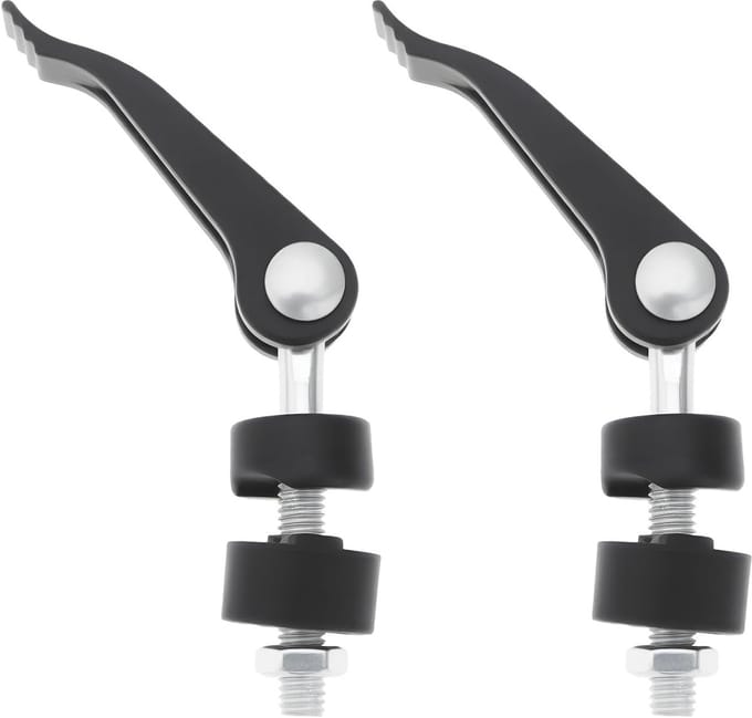 Dailygoods- Handvat Moeren 6mm - 2 Stuks - Roestvrij Staal