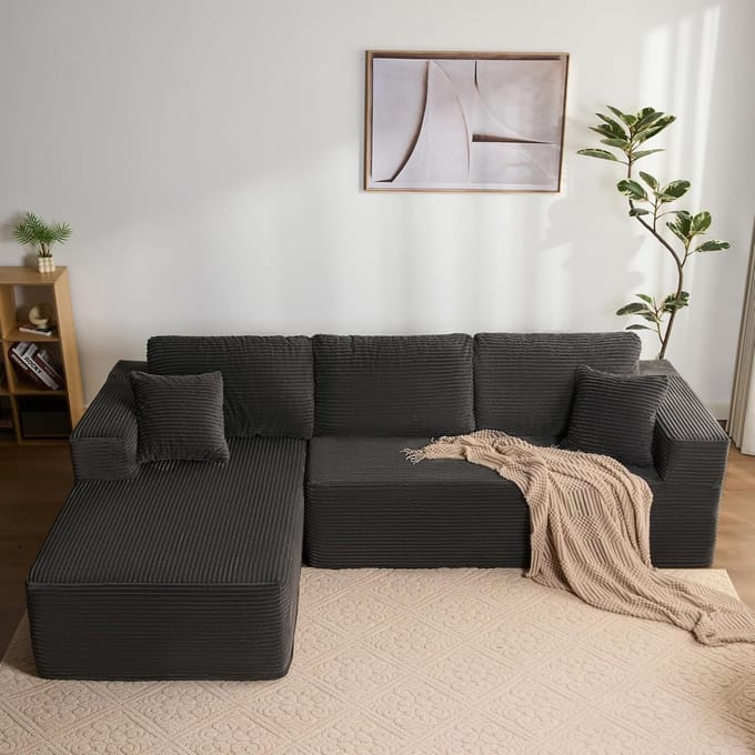 Luxe Uitschuifbare Slaapbank – Industrohome