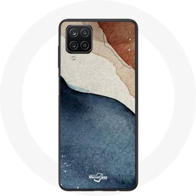 Samsung Galaxy A12 hoesje abstracte textuurachtergrond