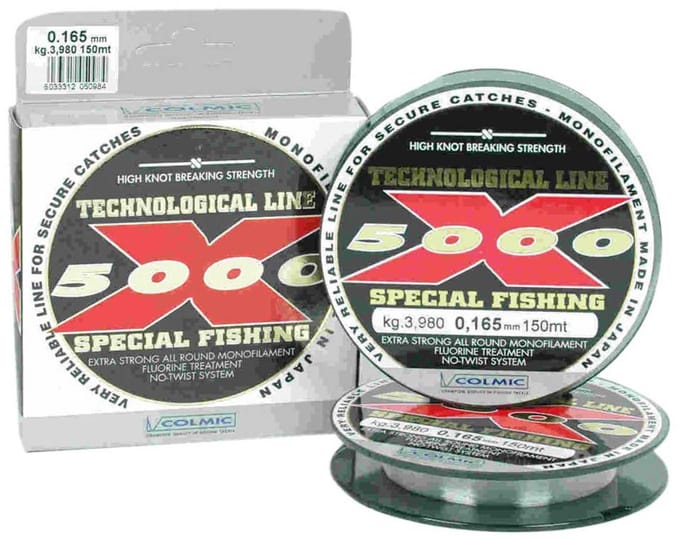 Colmic X-5000 Monofilament 600 M Transparant 0.160 mm