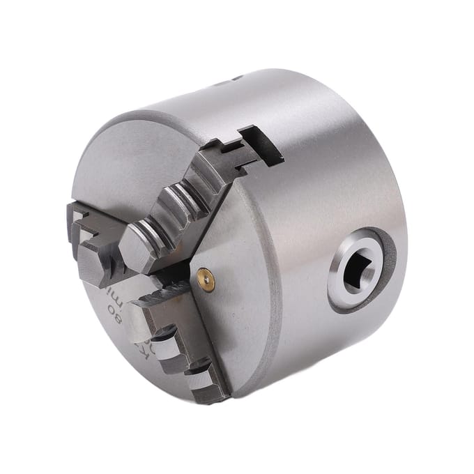 3-inch SANOU K11‑80 3-klauw Zelfcentrerende Draaibankklauwplaat 80 mm Diameter