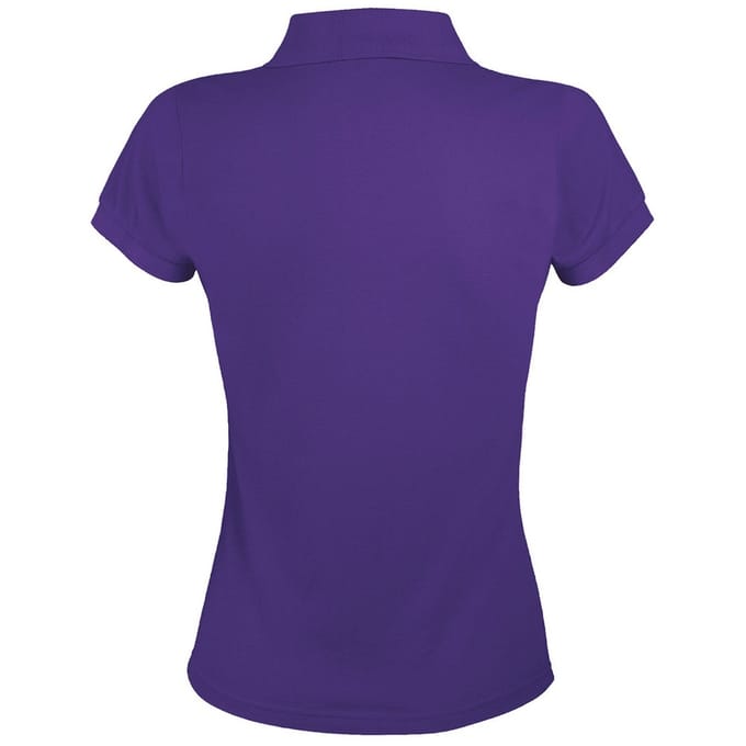 SOLS Dames/dames Prime Pique Polo Shirt (Donkerpaars)