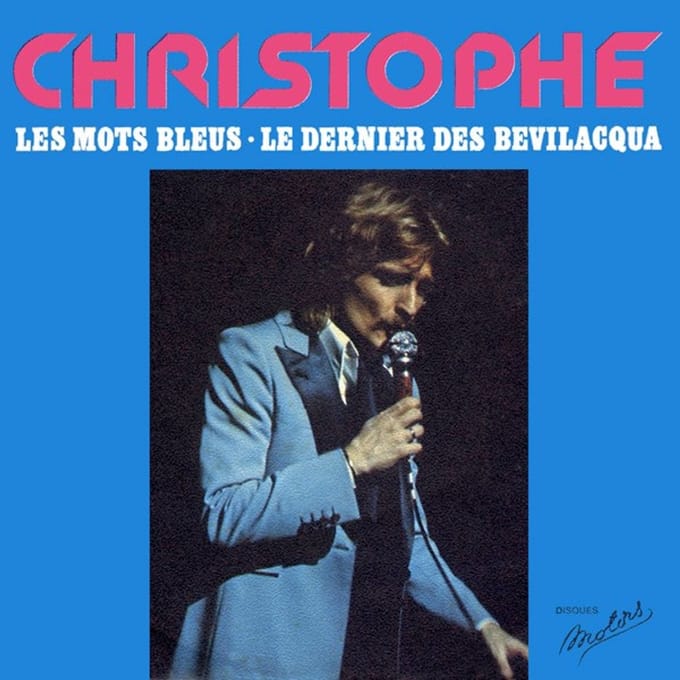 Christophe - Les Mots Bleus / Le Dernier Des Bevilacqua (12" Single) (Coloured Vinyl)
