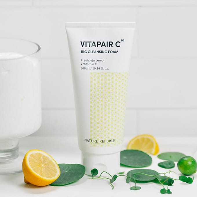 Nature Republic Vitapair C Nettoyant Moussant 300ml 300ml white