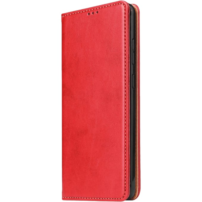 Fierre Shann Samsung Galaxy S20 Ultra Slim Wallet Hoesje  Rood
