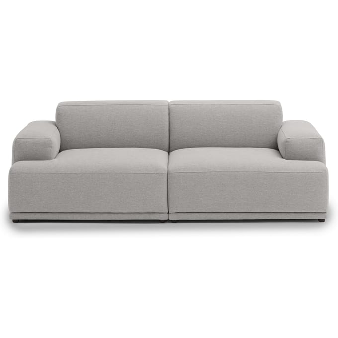 Muuto Connect Soft Sofa - Clay 12 - configuratie 1 - 2-zitter