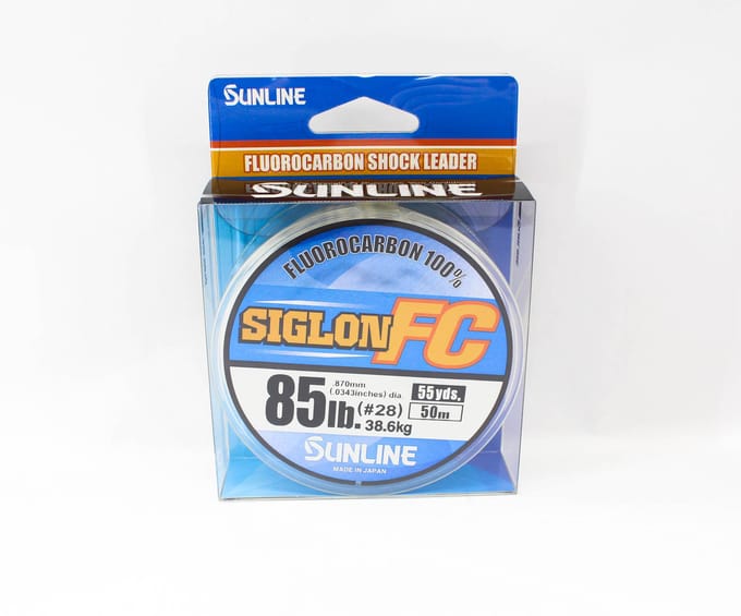 Sunline Fluorocarbon Leider Siglon FC 100% 50m 85lb Diameter 0,87mm (2095) schoon
