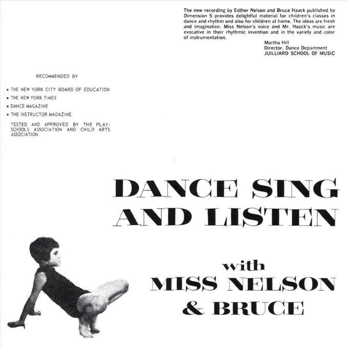 Miss Nelson & Bruce Haack - Dance Sing And Listen (CD)