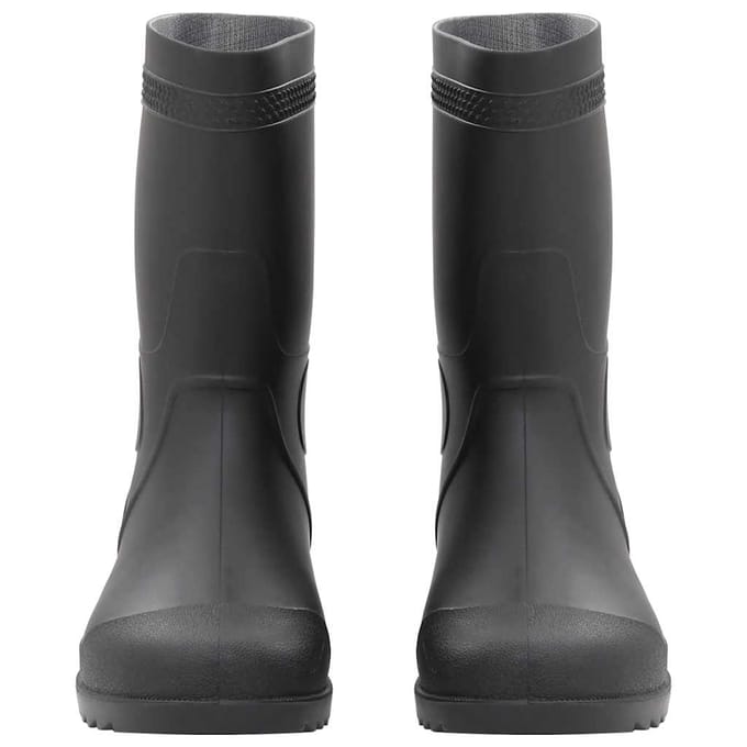 vidaXL Regenlaarzen maat 46 PVC zwart