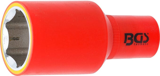 BGS VDE dopsleutel, zeskant - 1/2 - 30 mm