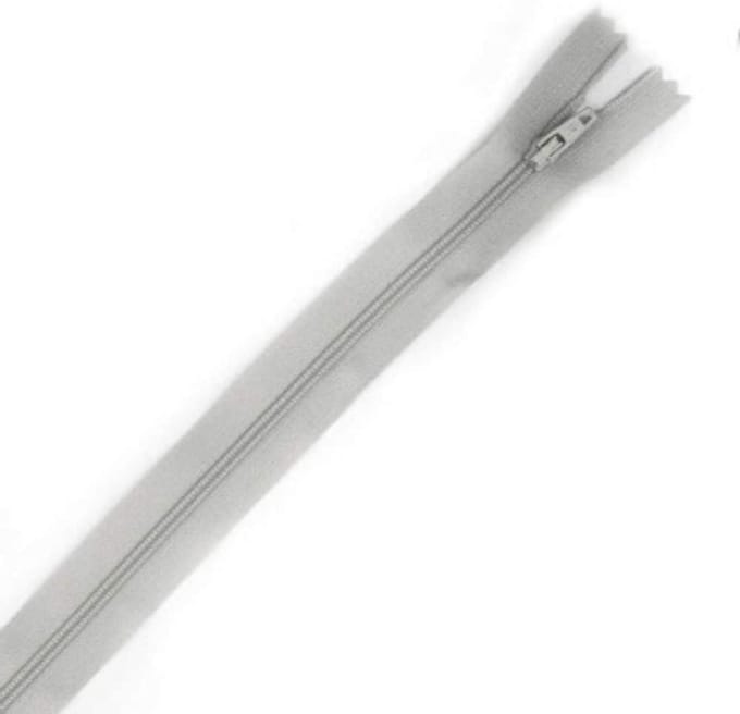 sluiten eindigde nylon ritsen nr. 3 - mix voyeur Geslacht 22" / 55cm Zilver Grijs