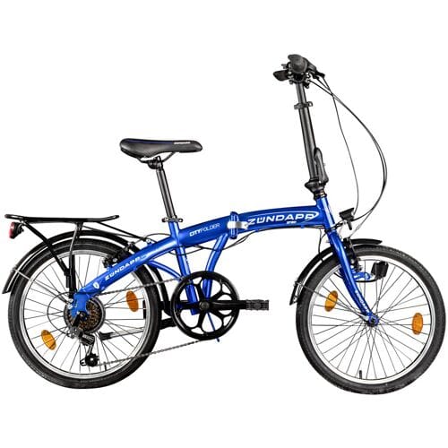 ZÜNDAPP Vouwfiets ZF20 Speed Folder 20" (Blauw, 20 inch)