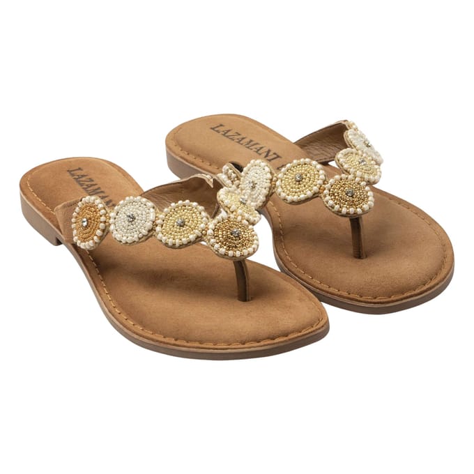 Lazamani Teenslipper - Lazamani loua toe slippers rounds