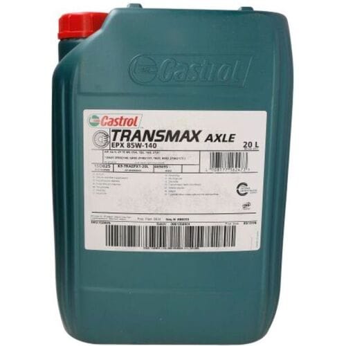 Transmissie olie CASTROL 15DB25 Transmax AXLE 85W140 20L