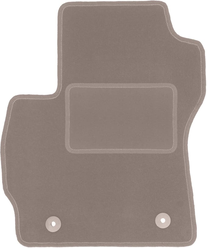 Beige bestuurdersmat voor: Mazda 5 I minivan (2005-2010)