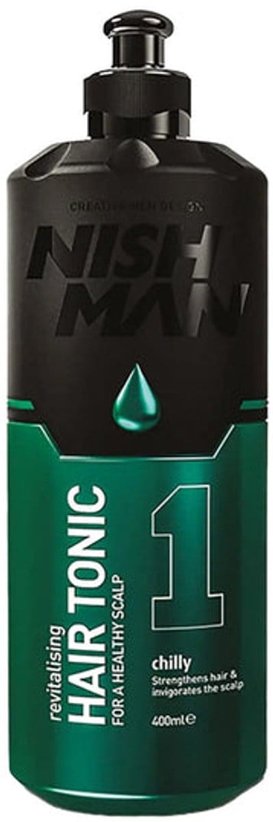 Nish Man Hair Tonic- 400 ml - 1 Stuk