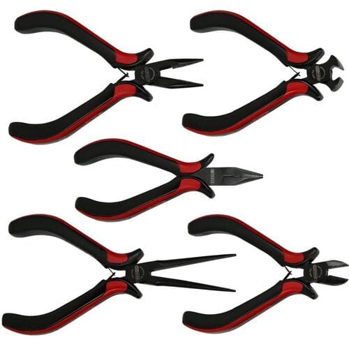 KS Tools precisie tangen (5 stuks 125-150mm)